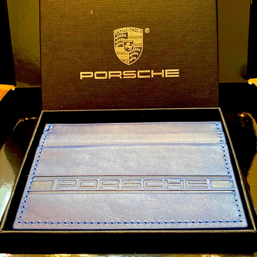 Porsche Design Classic Leather Goods Cardholder.     Brand new with boxes.